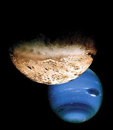 消息的关于地球海王星