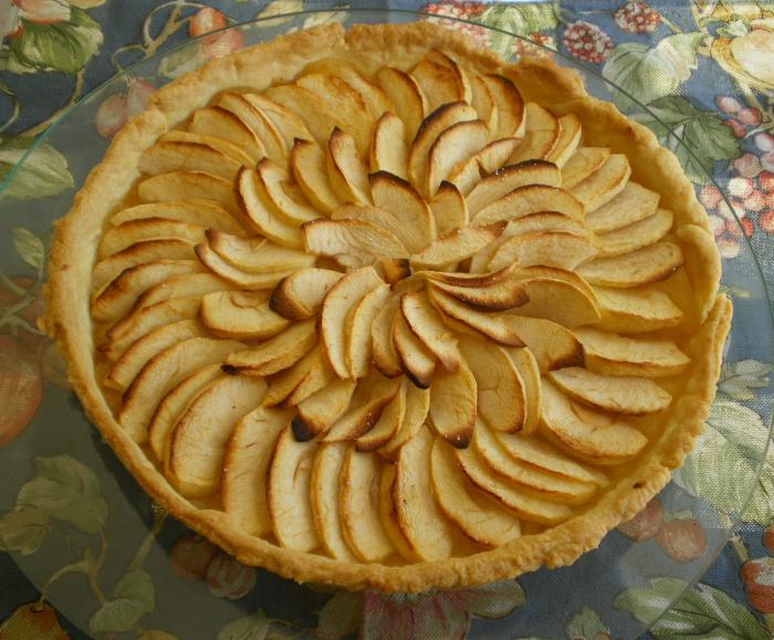 francês bolo de maçã receita
