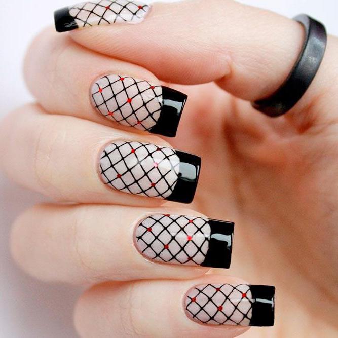 manicure patterns French