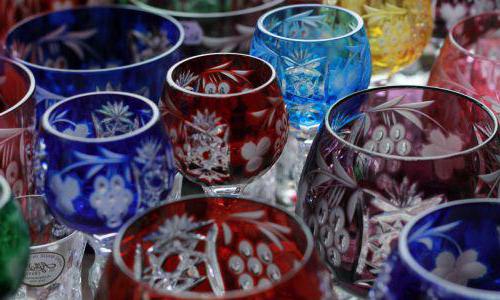 what is different from Bohemian glass crystal