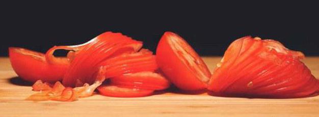 uzbeque salada de tomate