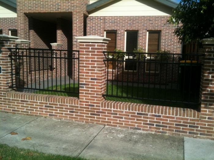 fences of brick photo