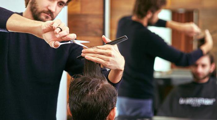 male hair stylist hairdresser
