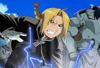 Elric Alphonse and his brother Edward: the characters of the anime 