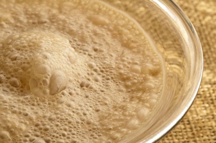 what is the ratio of raw and dry yeast