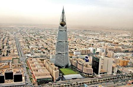 沙特阿拉伯旅游景点的塔al-Faisaly