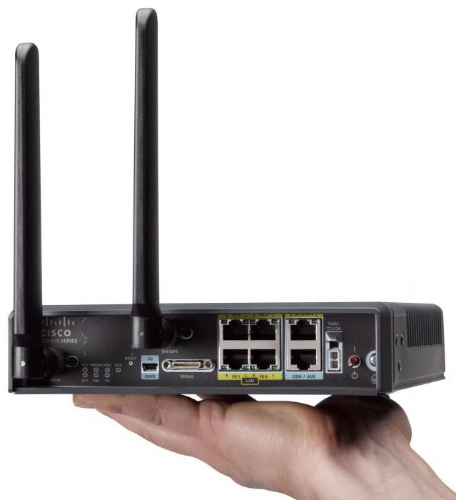 the characteristics of a Cisco router