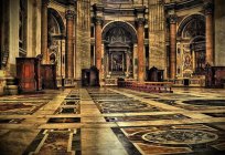 Imponente catedral de san pedro en roma