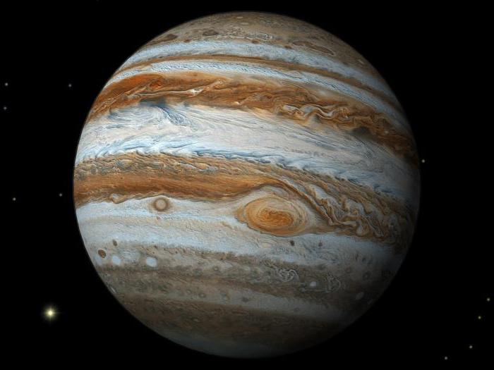 直径和重量的木星