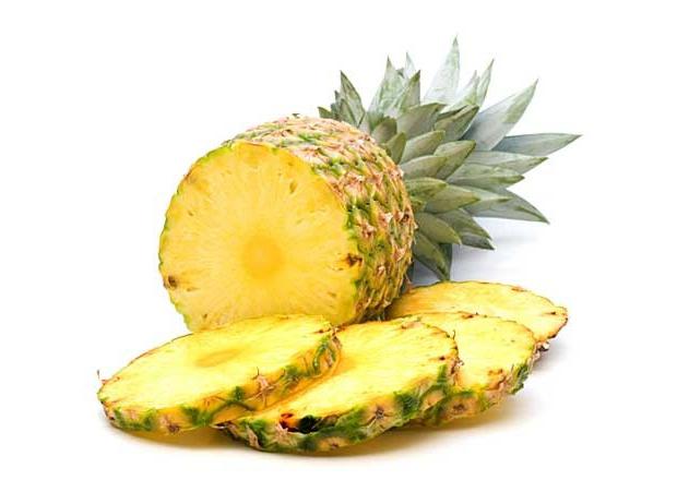 Ananas verbrennt Fett