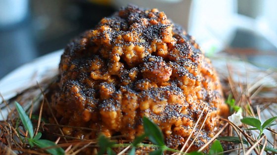 Anthill with poppy seeds