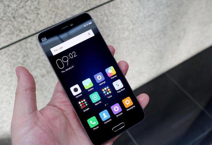 Chino marca el teléfono de Xiaomi