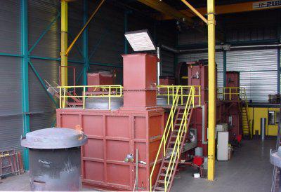 furnaces for production of charcoal