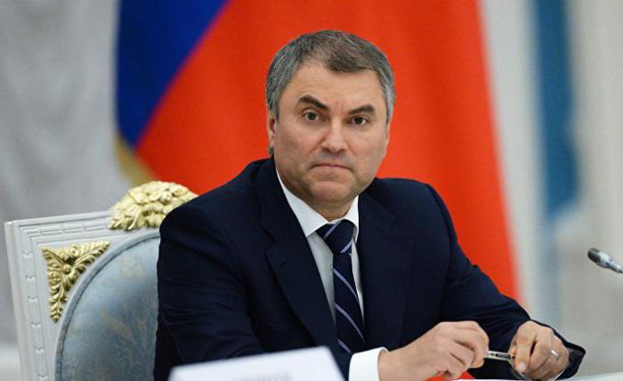Volodin state Duma speaker biography nationality