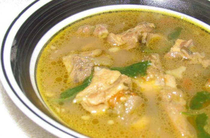 How to cook lamb soup