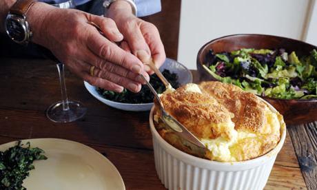 how to cook a cheese soufflé