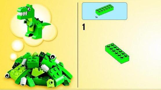 how to make LEGO dinosaur