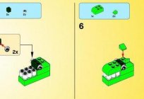 Wie man einen Dinosaurier aus Lego macht: eine Schritt-für-Schritt-Beschreibung