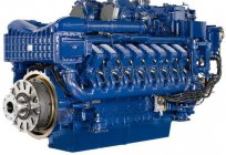 Marine engines: types, characteristics, description. Diagram of marine engine