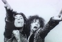 Marc Bolan, líder do grupo, o T. Rex: a biografia, a criatividade