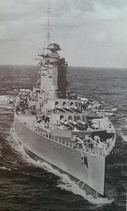 Savaş gemisi "Nelson": açıklama