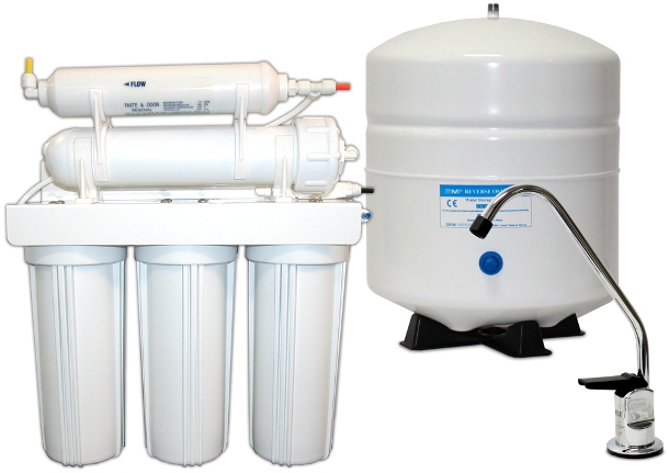 three-stage water purification