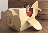Children's art: crafts from colored paper and cardboard
