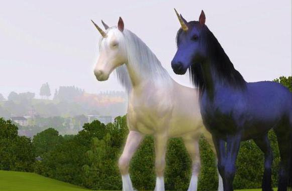 Sims 3 Pets unicorn