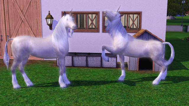 غش لعبة the Sims 3 على وحيد القرن