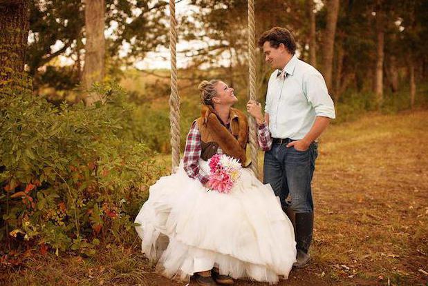 शरद ऋतु शादी के फोटो शूट के लिए विचारों