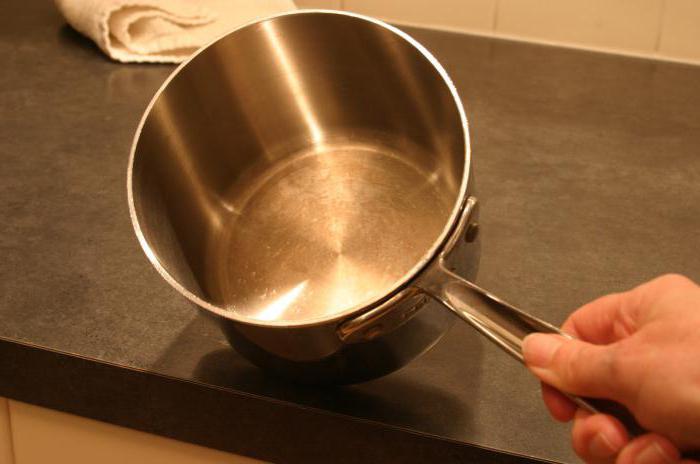 Пригорело mermelada cómo limpiar una olla de acero inoxidable