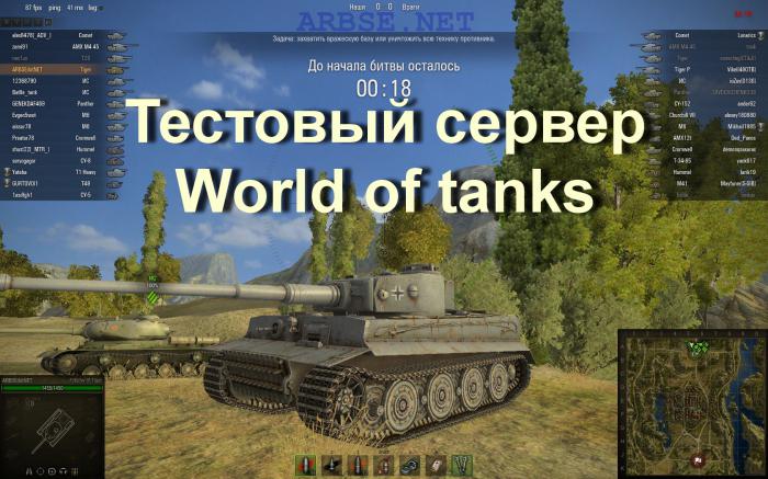 test server wot