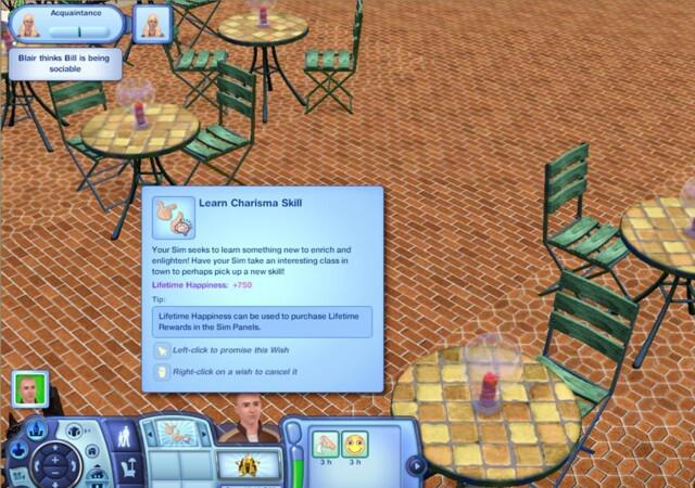 code for happiness points in Sims 3