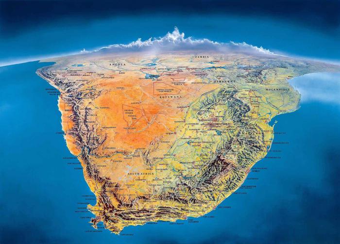 особливості географічного положення африки