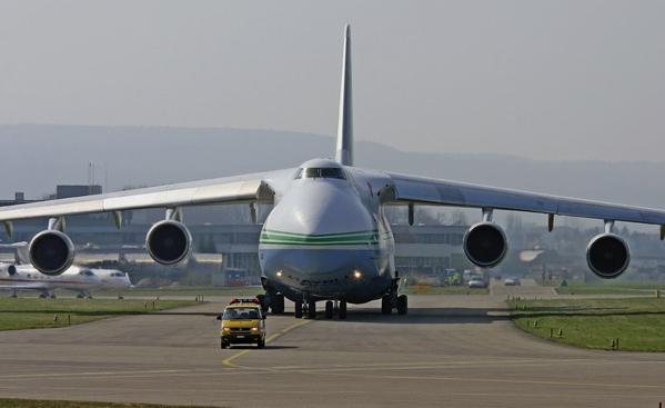 das größte Flugzeug der Welt Ruslan
