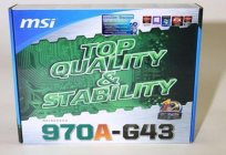 La placa base MSI 970A-G43: examinar las pruebas y los clientes