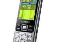 Cep telefonu Samsung GT-C3322: özellikleri ve yorumları
