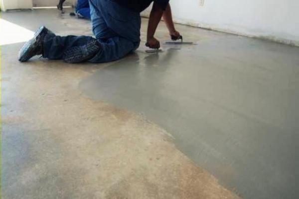 reparação do pavimento o chão
