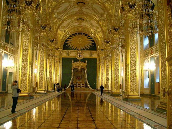 salón andrés del kremlin excursión