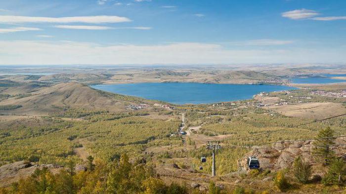 Magnitogorsk Bannoe lake recreation center