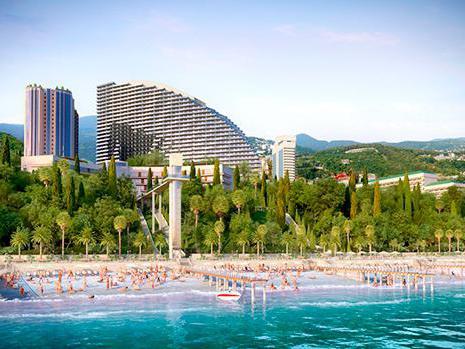 Sochi Hotels with a swimming pool with sea water and heated