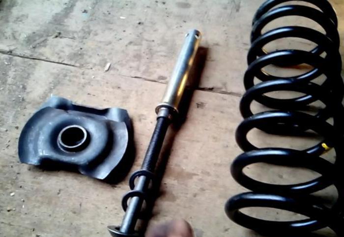 replacing the front springs VAZ