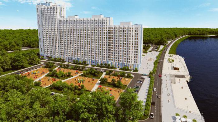 "White river" residential complex of Ufa
