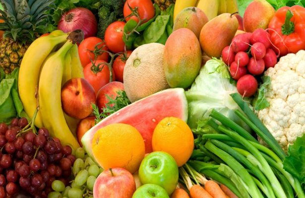 फलों और सब्जियों