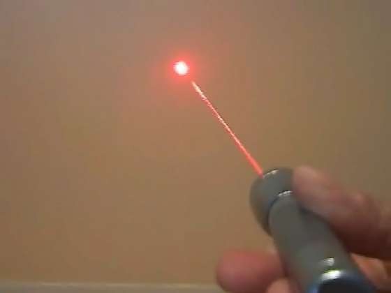 laser from DVD drive