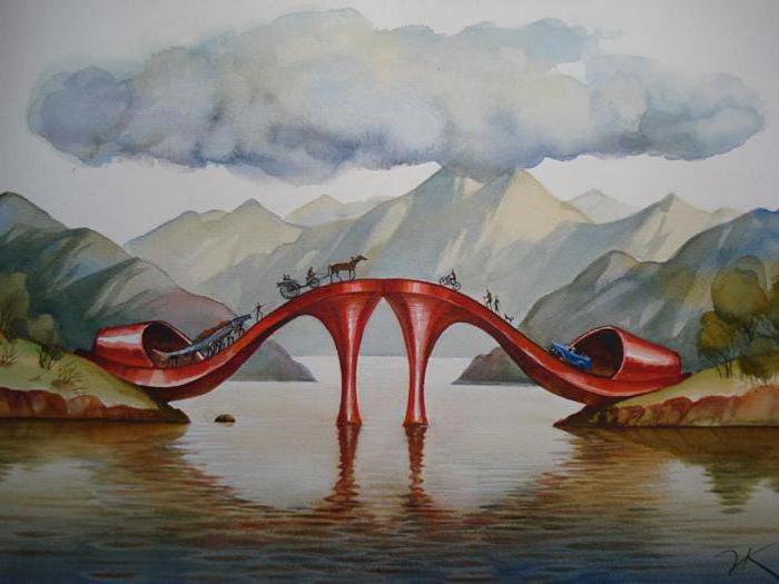 Modische Brücke