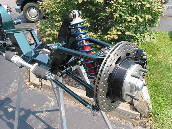 repair of front suspension VAZ 2107