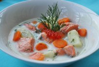 How to prepare a rich soup of red fish?