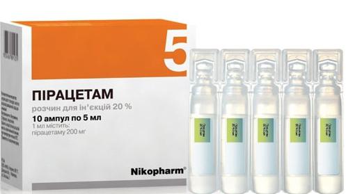piracetam के उपयोग के निर्देश टैबलेट 200 मिलीग्राम