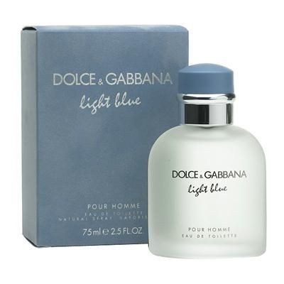 light blue de dolce & gabbana
